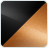 Jet Black - Sunset Orange