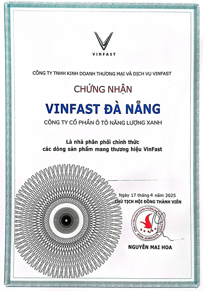 CHỨNG NHẬN ĐẠI LÝ ỦY QUYỀN
